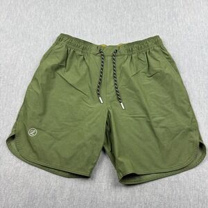 Legends  Shorts Men Large Green Luka Athletic Gym Training Running Workout Lined